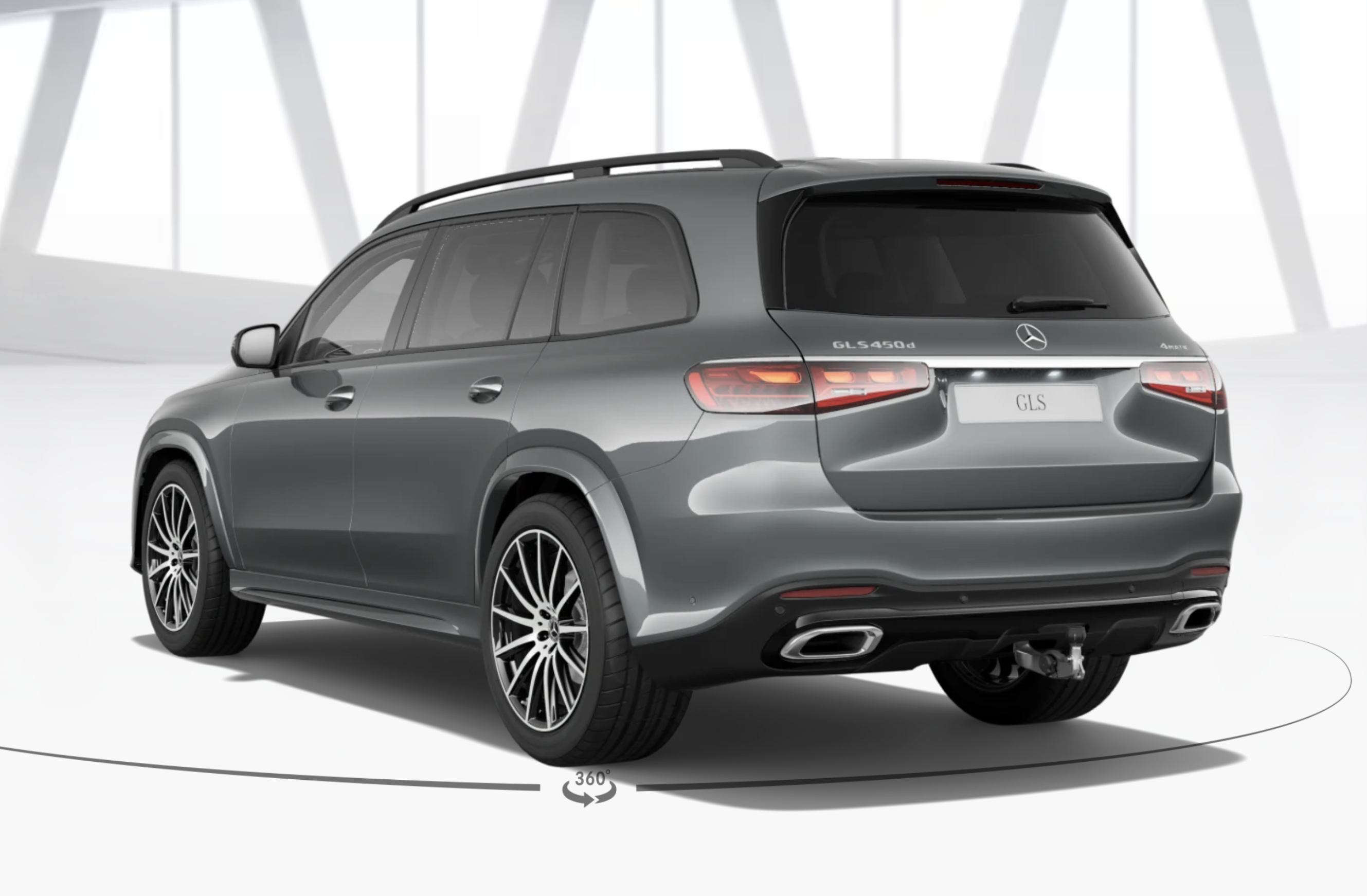 MERCEDES GLS 450d 4MATIC AMG | nové české auto | facelift | auto ve výrobě | předání září 2025 | max výbava | šedá selenite | černá kůže | VIP sleva | super cena | nákup online | AUTOiBUY.com